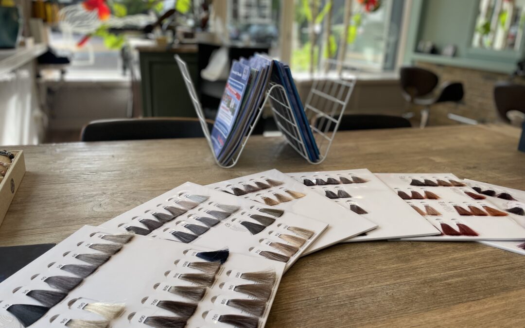 Nieuwe kleurtinten bij ons in de salon!
